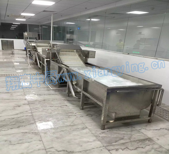 888集团welcome大厅连续式洗菜线助力妙香居泡菜产业升级 888集团welcome大厅连续式洗菜线助力妙香居泡菜产业升级